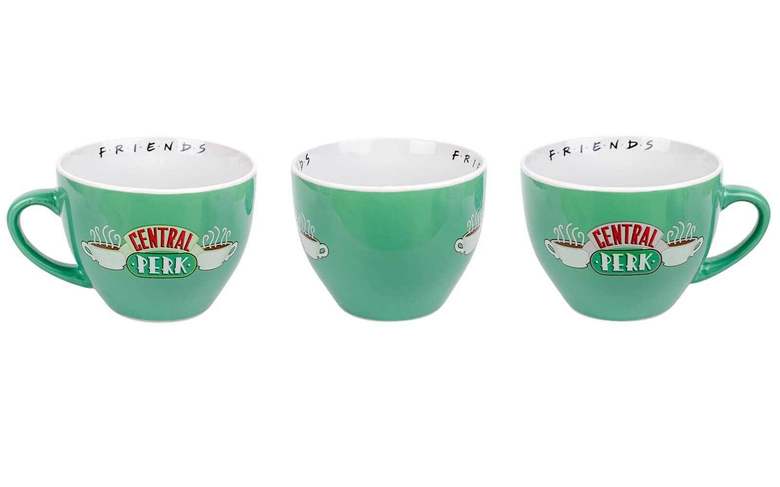 Ogromna filiżanka - Friends (Central Perk) zielona