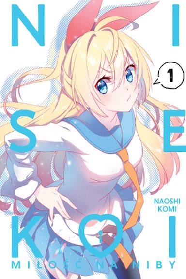 Nisekoi - tom 1 — okładka mangi