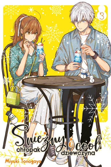 Okładka mangi (Dango) Śnieżny chłopak i cool dziewczyna - Tom 3