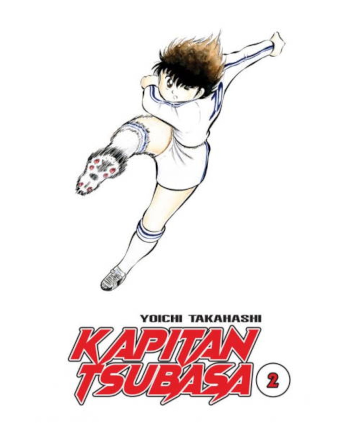 Kapitan Tsubasa - tom 2 — okładka mangi