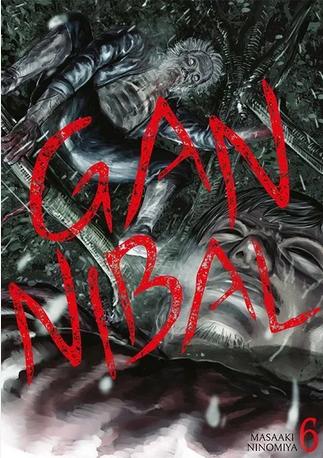 Okładka mangi (Studio JG) Gannibal - tom 6