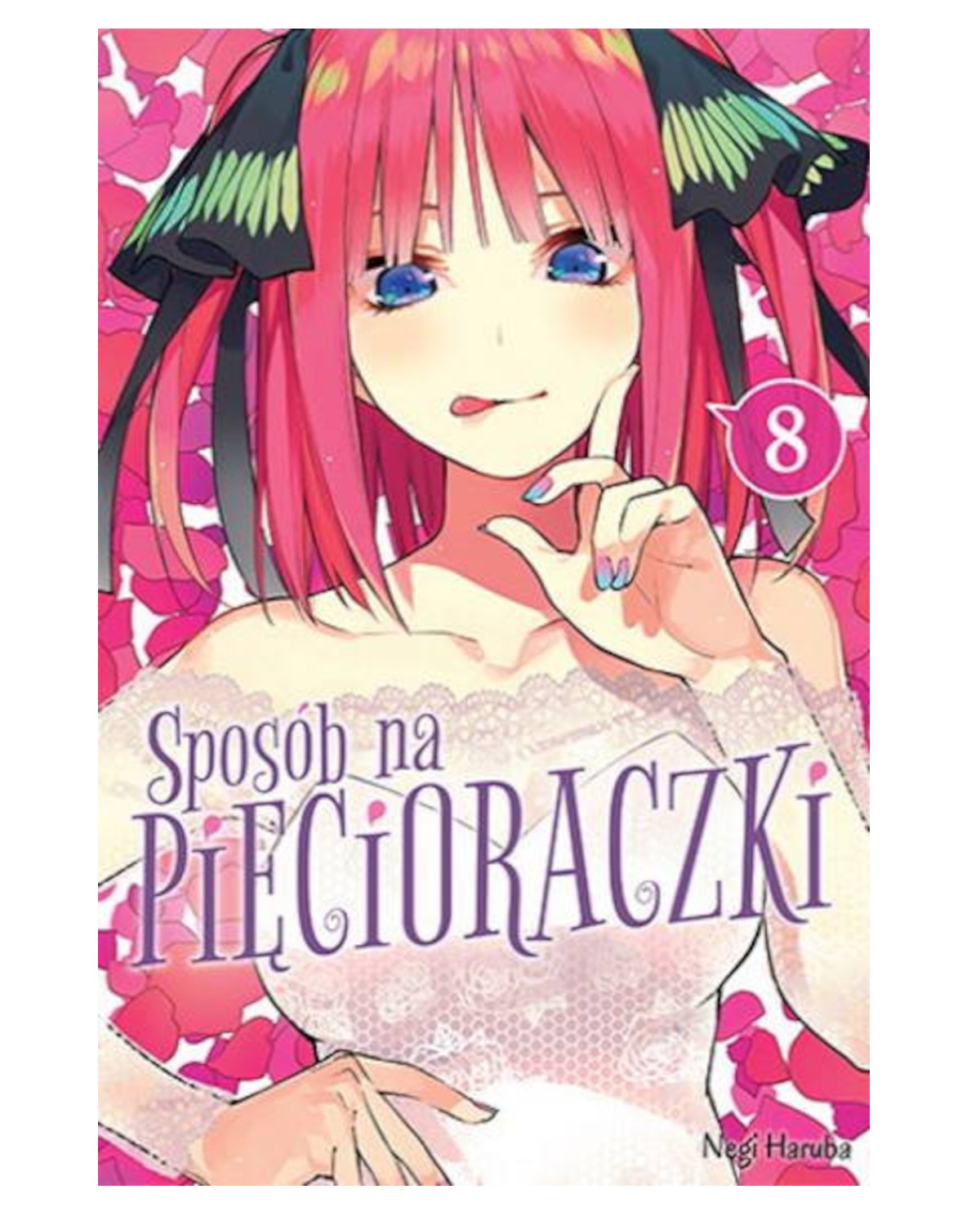 Sposób na Pięcioraczki - tom 8 — okładka mangi