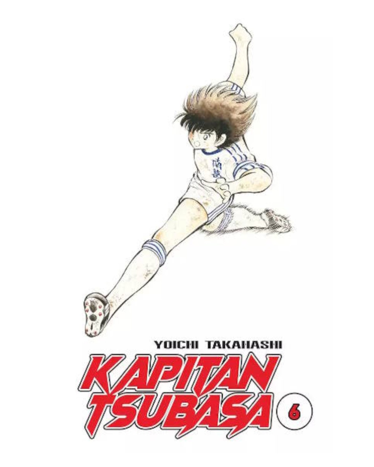 Kapitan Tsubasa - tom 6 — okładka mangi