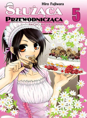 Okładka mangi (Planeta Komiksów) Manga - Służąca Przewodnicząca tom 5