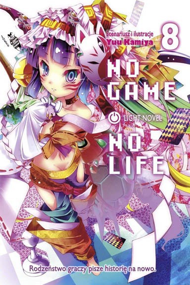 Okładka mangi No Game No life - tom 8