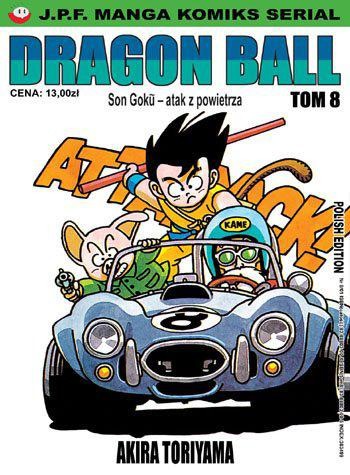 Okładka mangi Manga - Dragon Ball tom 8