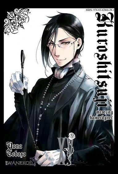 Okładka mangi (Waneko) Kuroshitsuji - tom 15