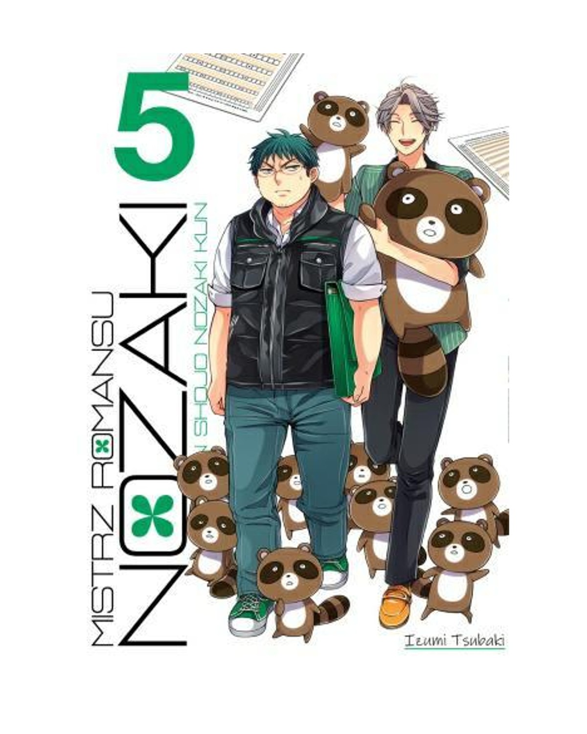 Nozaki Mistrz Romansu - tom 5 — okładka mangi