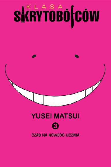 Ansatsu Kyoushitsu tom 3 — okładka mangi