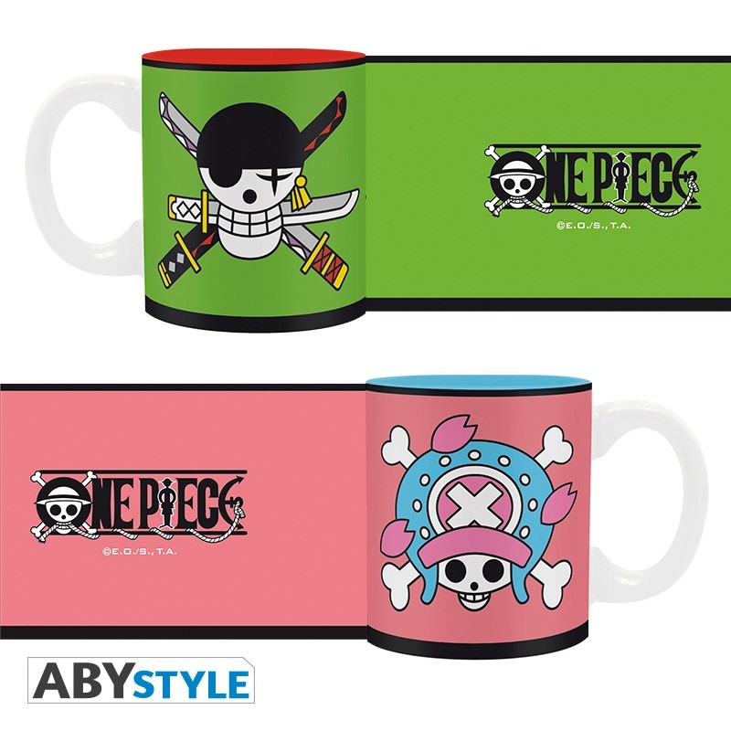 Zestaw kubków espresso - Zoro i Chopper