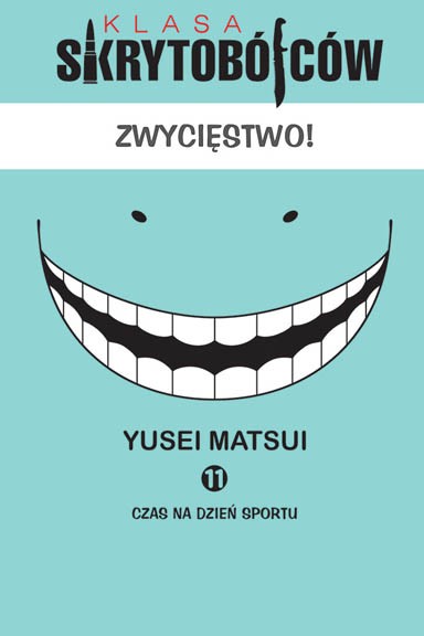 Ansatsu Kyoushitsu tom 11 — okładka mangi