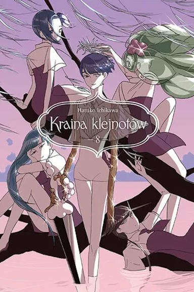Kraina klejnotów - tom 8 (Land of lustrous) — okładka mangi