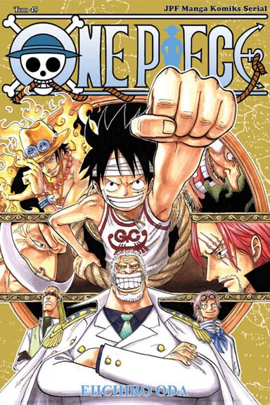 Okładka mangi Manga One Piece tom 45