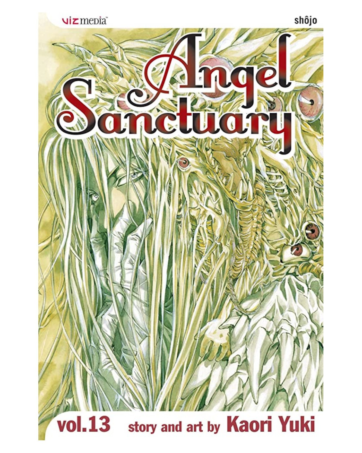 Okładka mangi (Viz Media) Angel Sanctuary (eng.) - tom 13