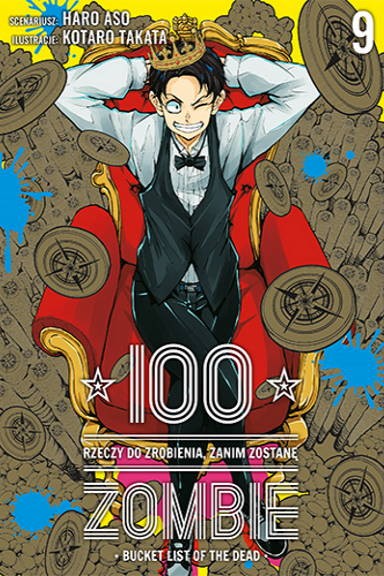 100 rzeczy do zrobienia, zanim zostanę zombie - tom 9 — okładka mangi