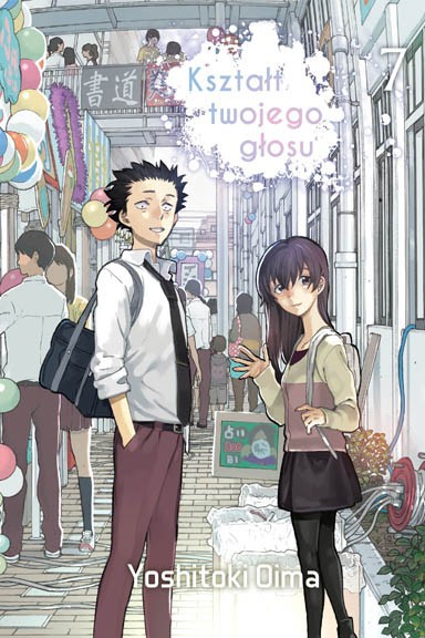 Okładka mangi (Kotori) Kształt twojego głosu - tom 7