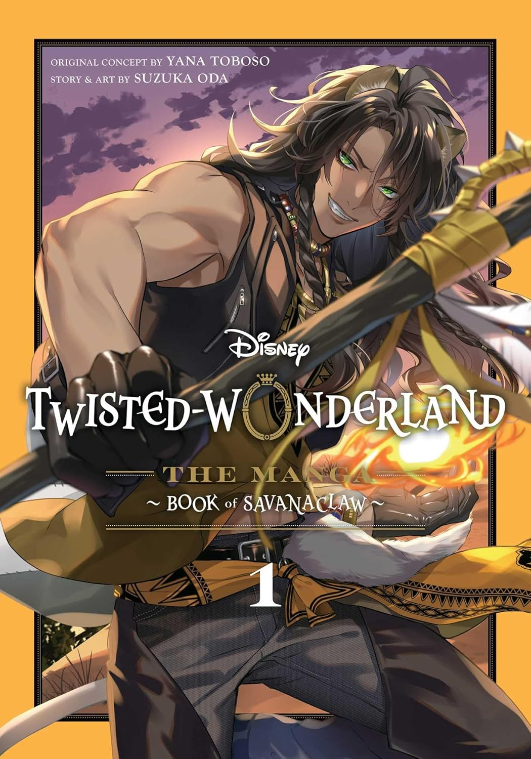 Okładka mangi (Viz Media) Disney Twisted-Wonderland: The Manga – Book of Savanaclaw - tom 1 (eng.)
