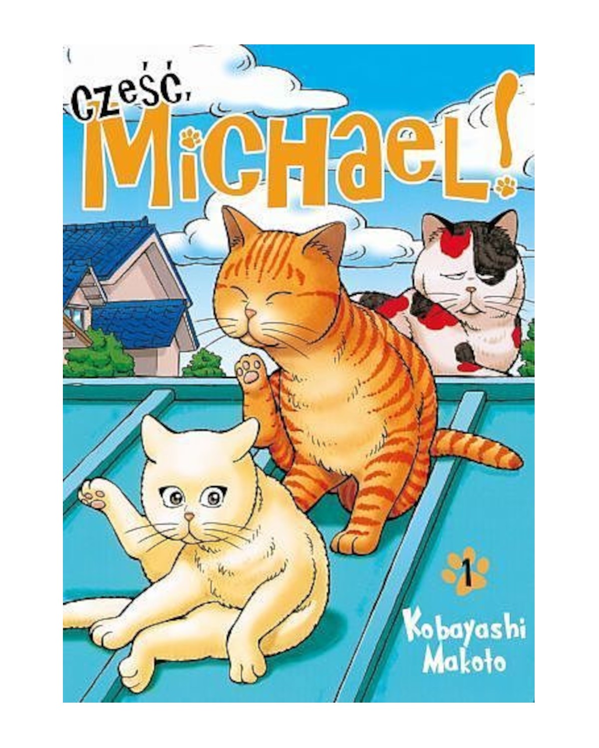 Cześć, Michael! - tom 1 — okładka mangi