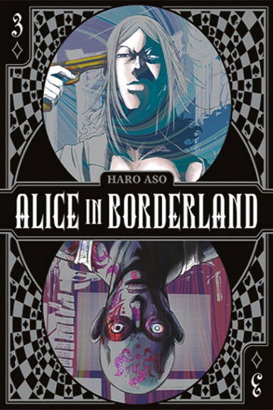 Alice in Borderland - tom 3 — okładka mangi