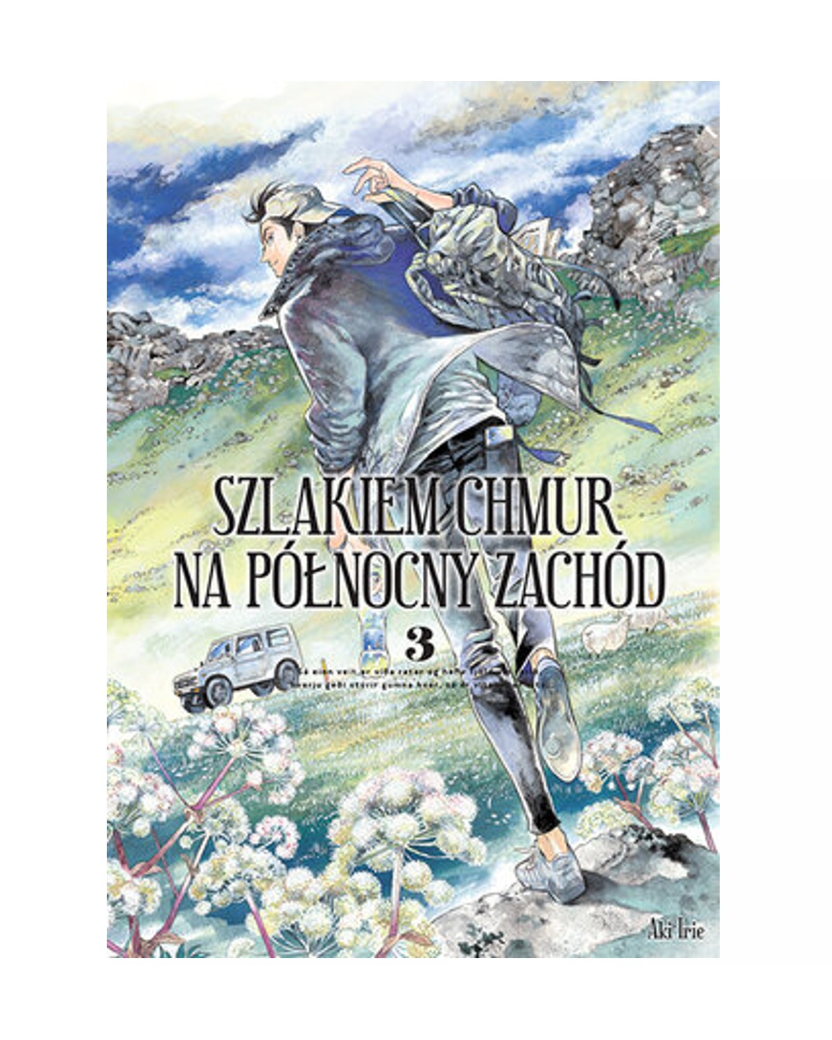 Szlakiem chmur na północny zachód - Tom 3 — okładka mangi