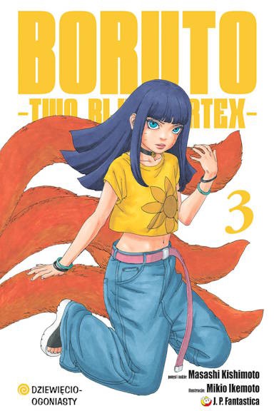Naruto — Manga Boruto Two Blue Vortex - tom 3 — okładka mangi