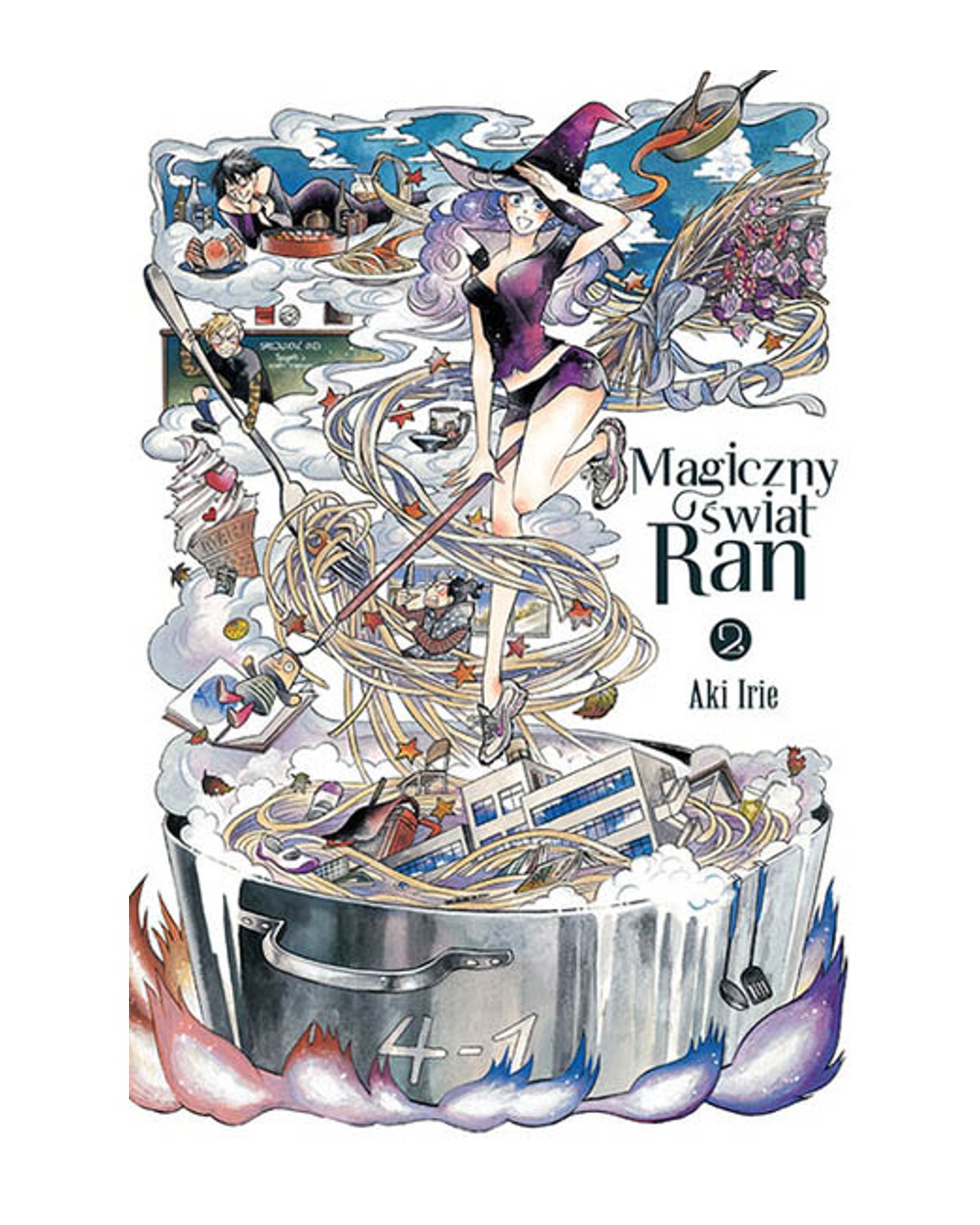 Magiczny świat Ran - Tom 2 — okładka mangi