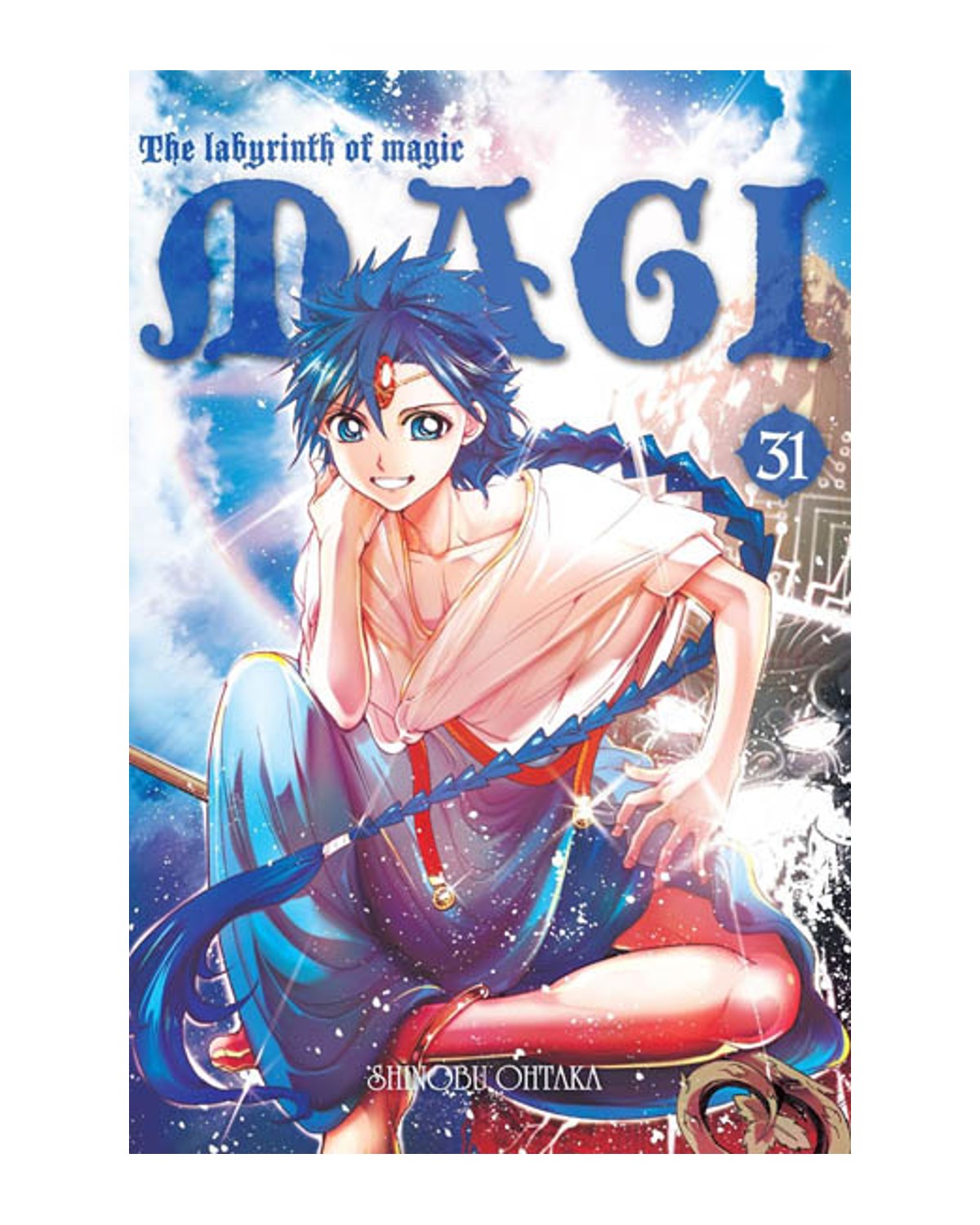 Magi: the labyrinth of magic - tom 31 — okładka mangi