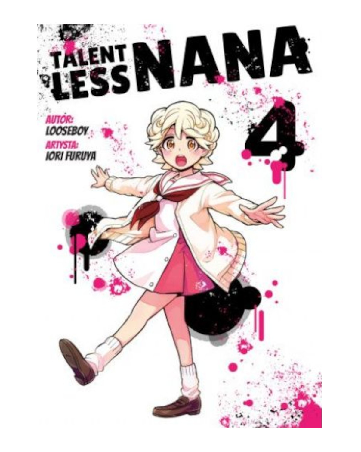 Talentless Nana - tom 4 — okładka mangi