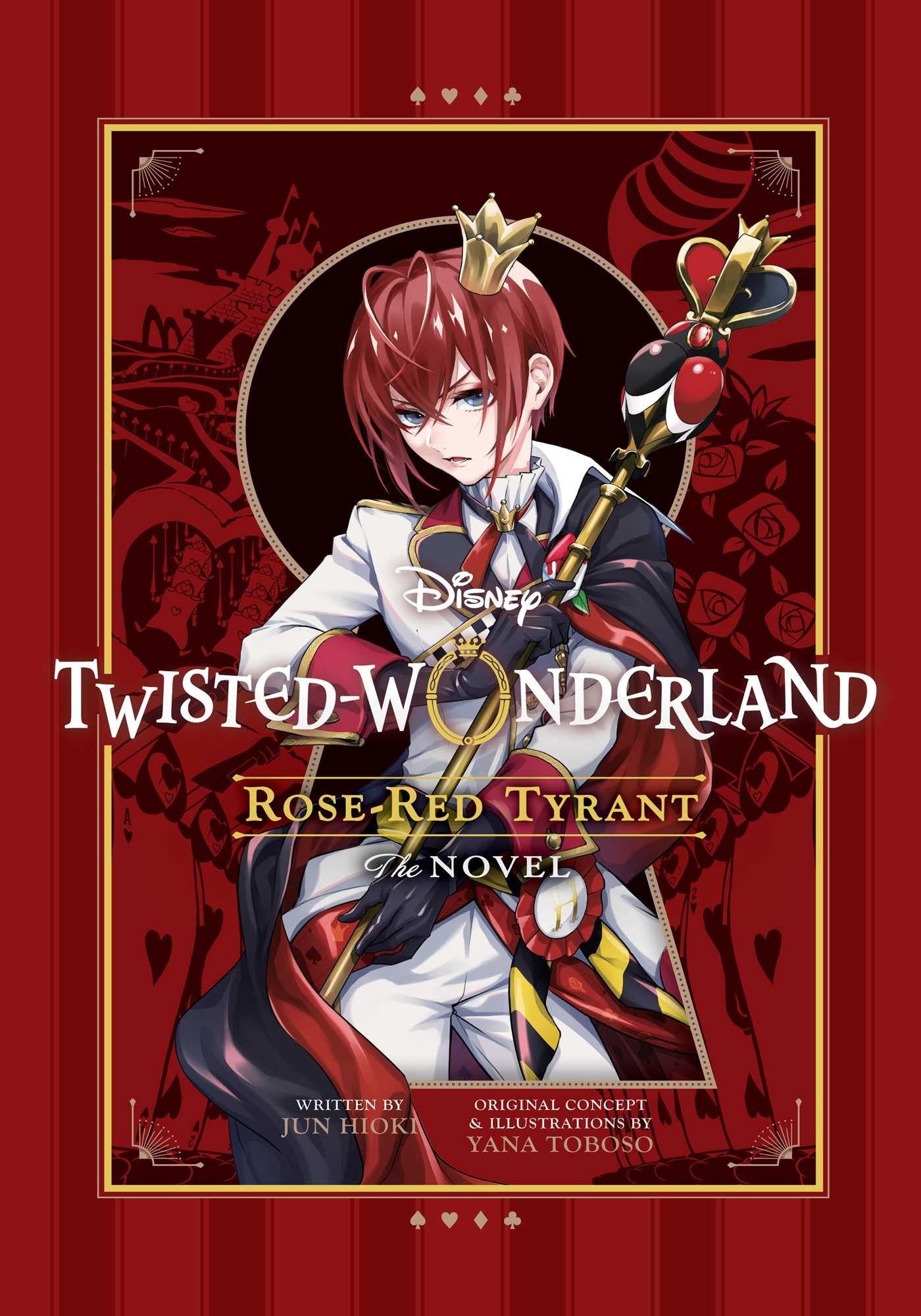 Okładka mangi (Viz Media) Twisted Wonderland - Light Novel (eng.)