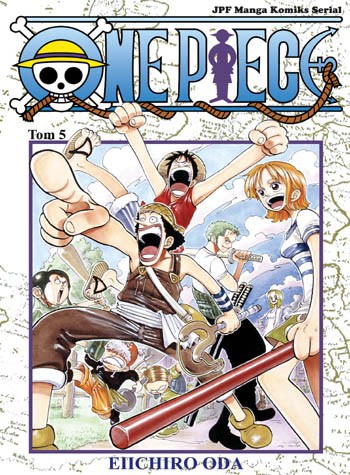 Okładka mangi Manga One Piece tom 5
