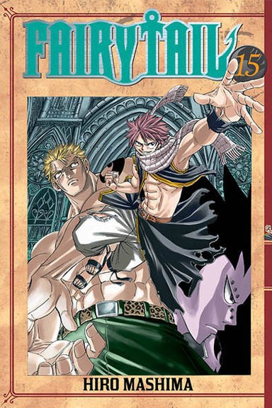 Manga - Fairy Tail tom 15 — okładka mangi