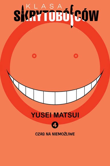 Ansatsu Kyoushitsu tom 4 — okładka mangi