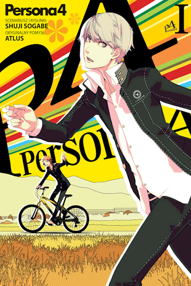 Persona 4 - tom 1 — okładka mangi