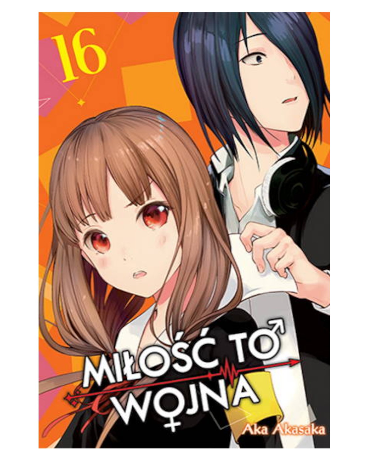 Miłość to Wojna - tom 16 — okładka mangi