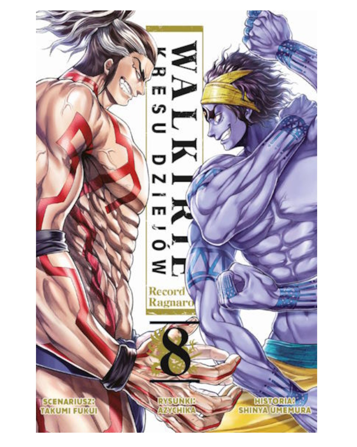 Walkirie kresu dziejów - tom 8 — okładka mangi