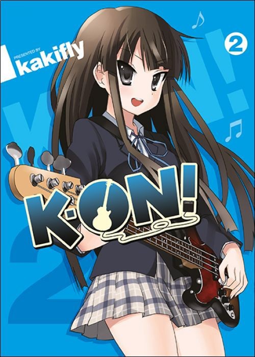 K-ON! — Manga Manga K-ON! tom 2 — okładka mangi