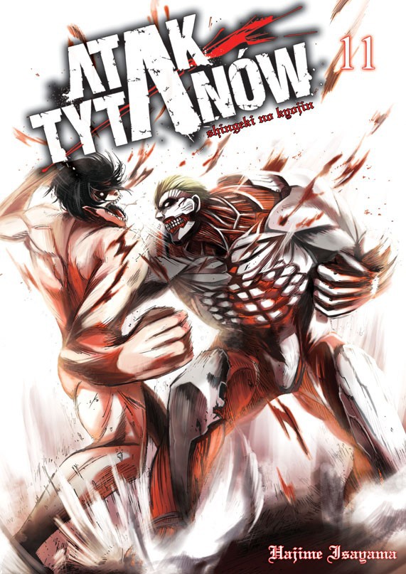 Okładka mangi (JPF) Manga - Attack on Titan tom 11