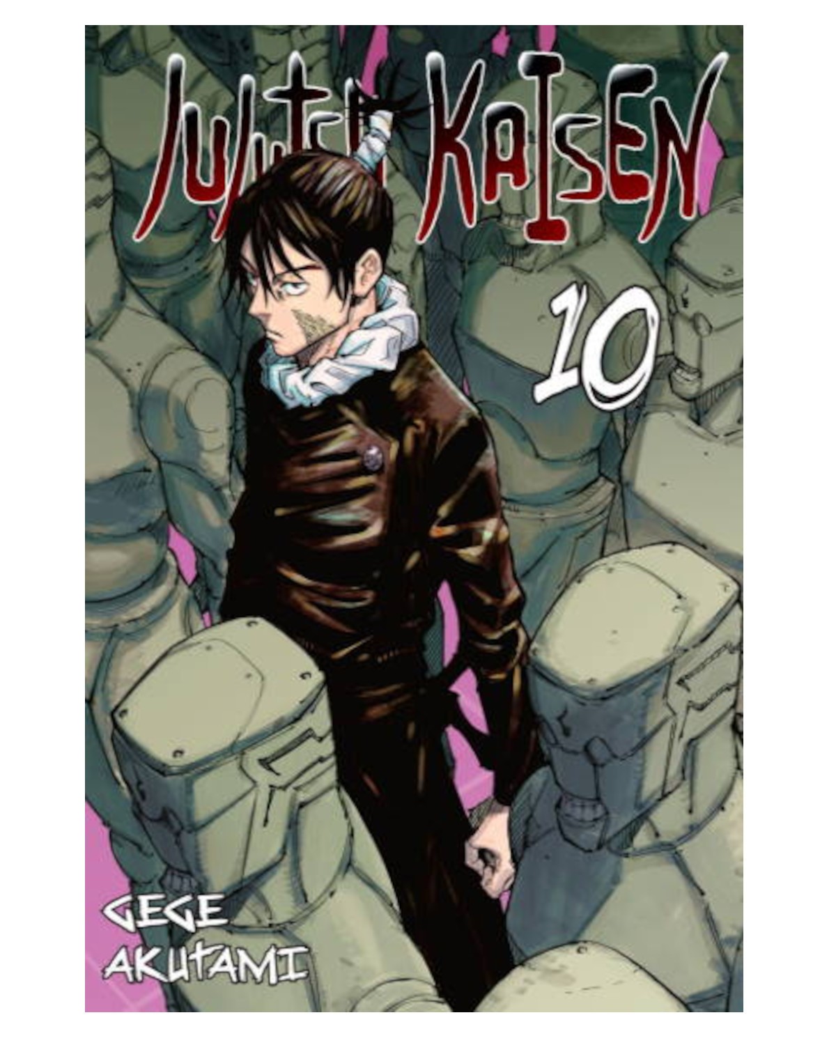 Jujutsu Kaisen - tom 10 — okładka mangi