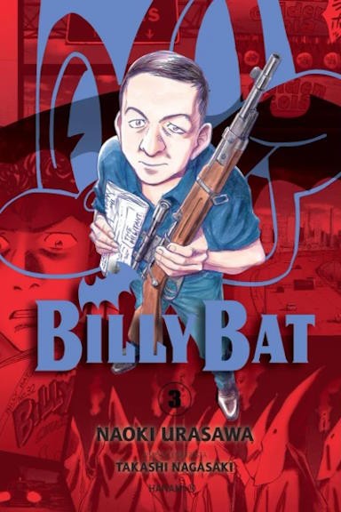 Billy Bat - tom 3 — okładka mangi