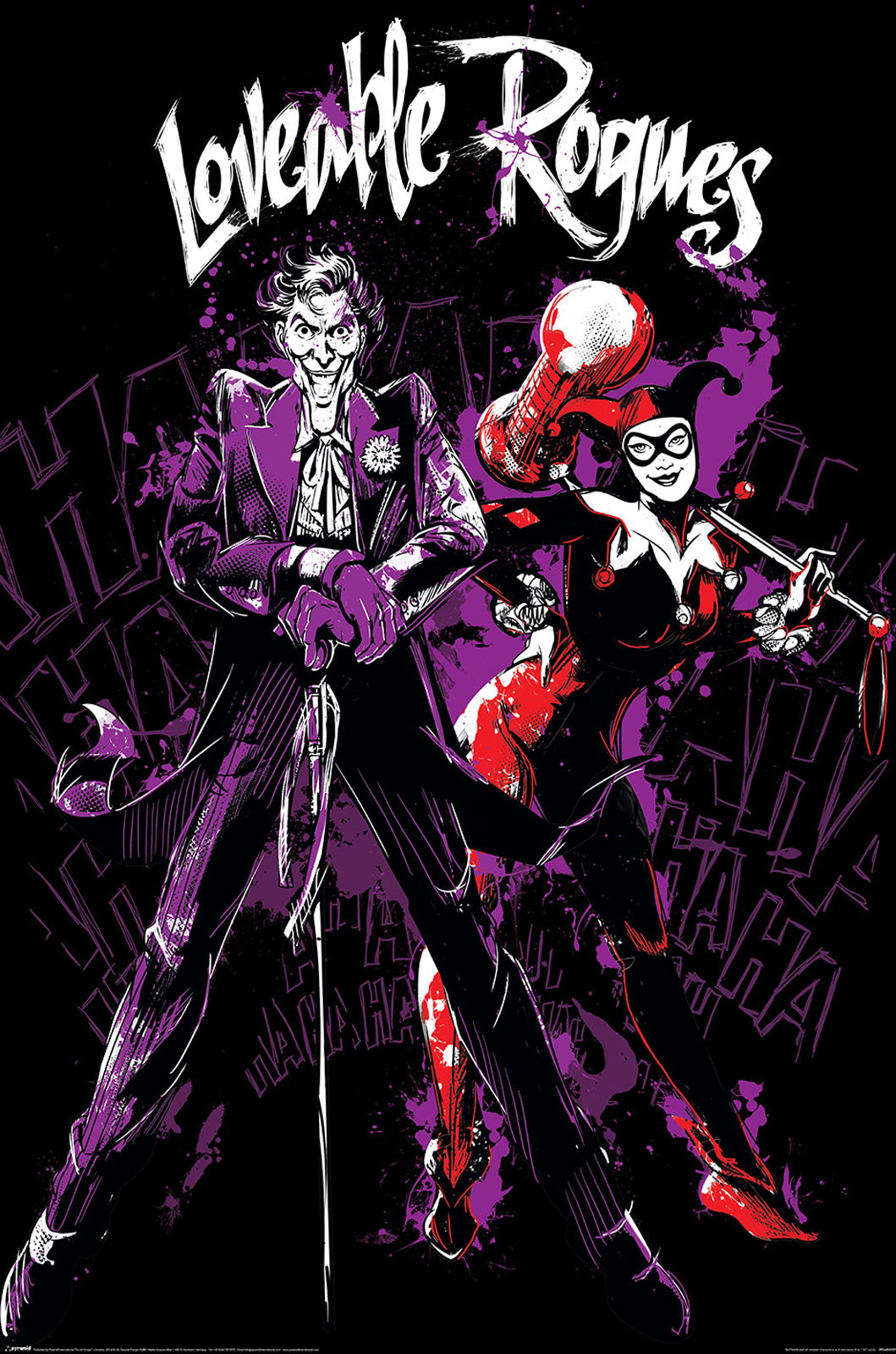 Plakat - Joker & Harley Quinn (PP2403727)