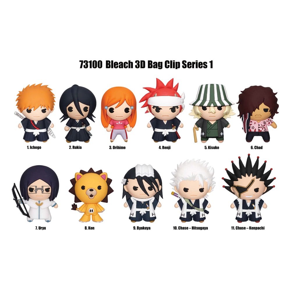Bag Clips - Bleach 3D (losowe) series 1