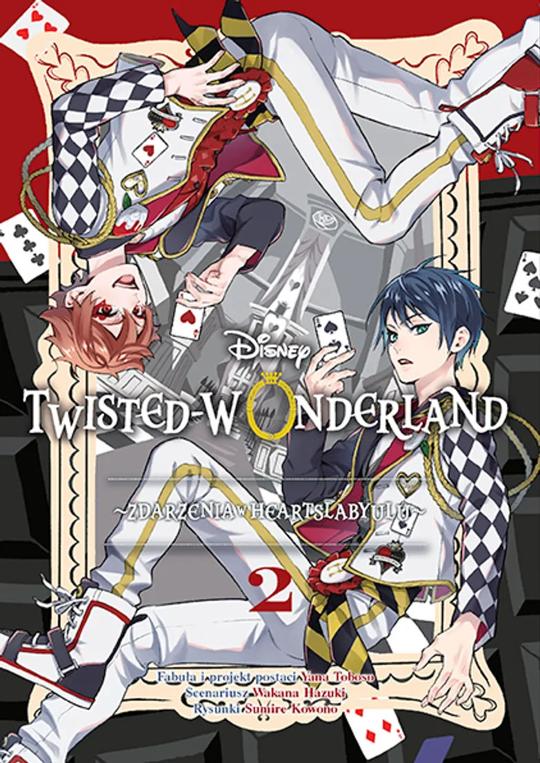 Twisted-Wonderland - Zdarzenia w Heartslabyulu - tom 2 — okładka mangi