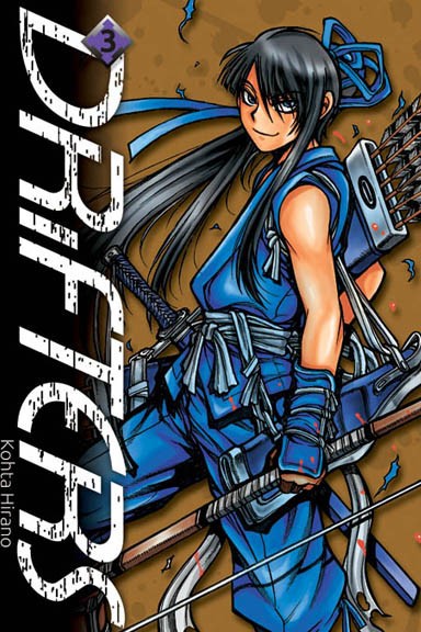 Drifters - Tom 3 — okładka mangi
