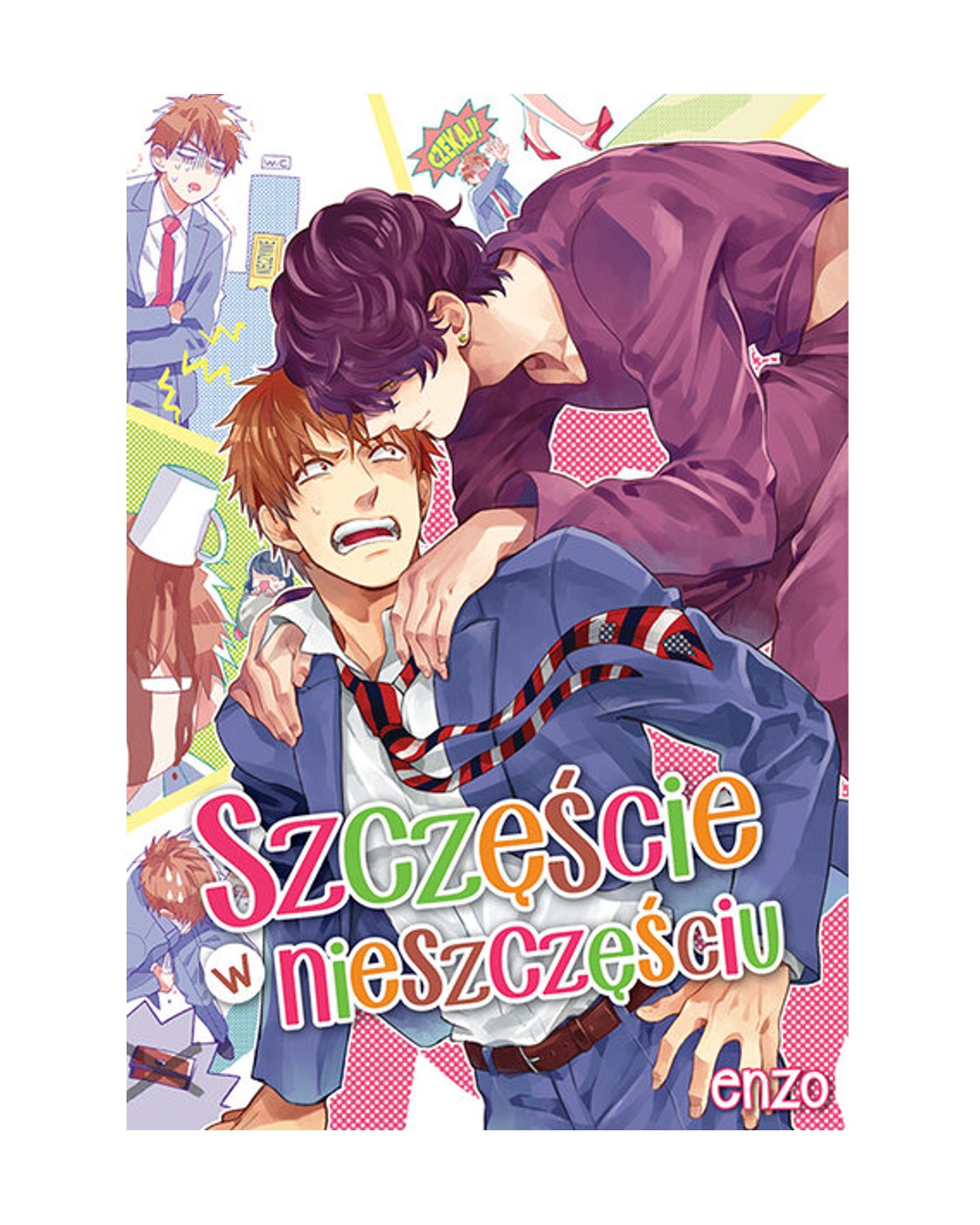 JEDNOTOMÓWKI — Manga Szczęście w nieszczęściu - Jednotomówka — okładka mangi