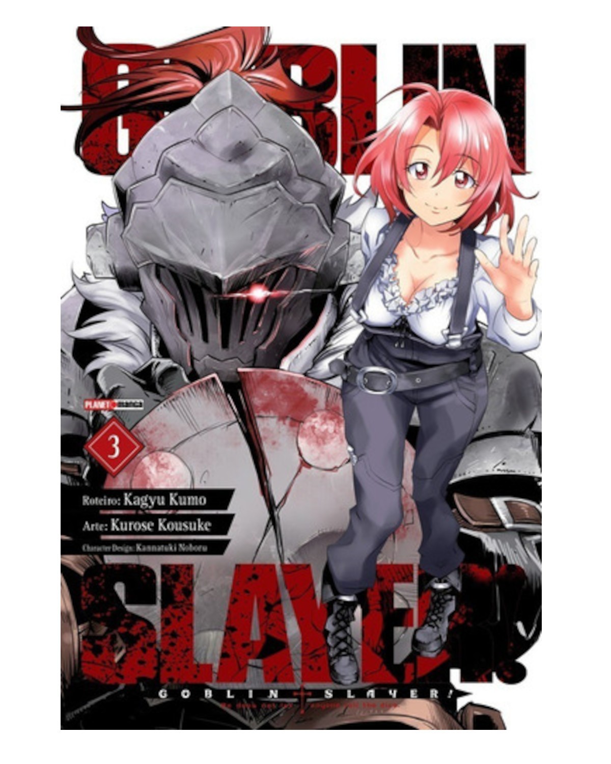 Goblin Slayer (eng.) - tom 3 — okładka mangi