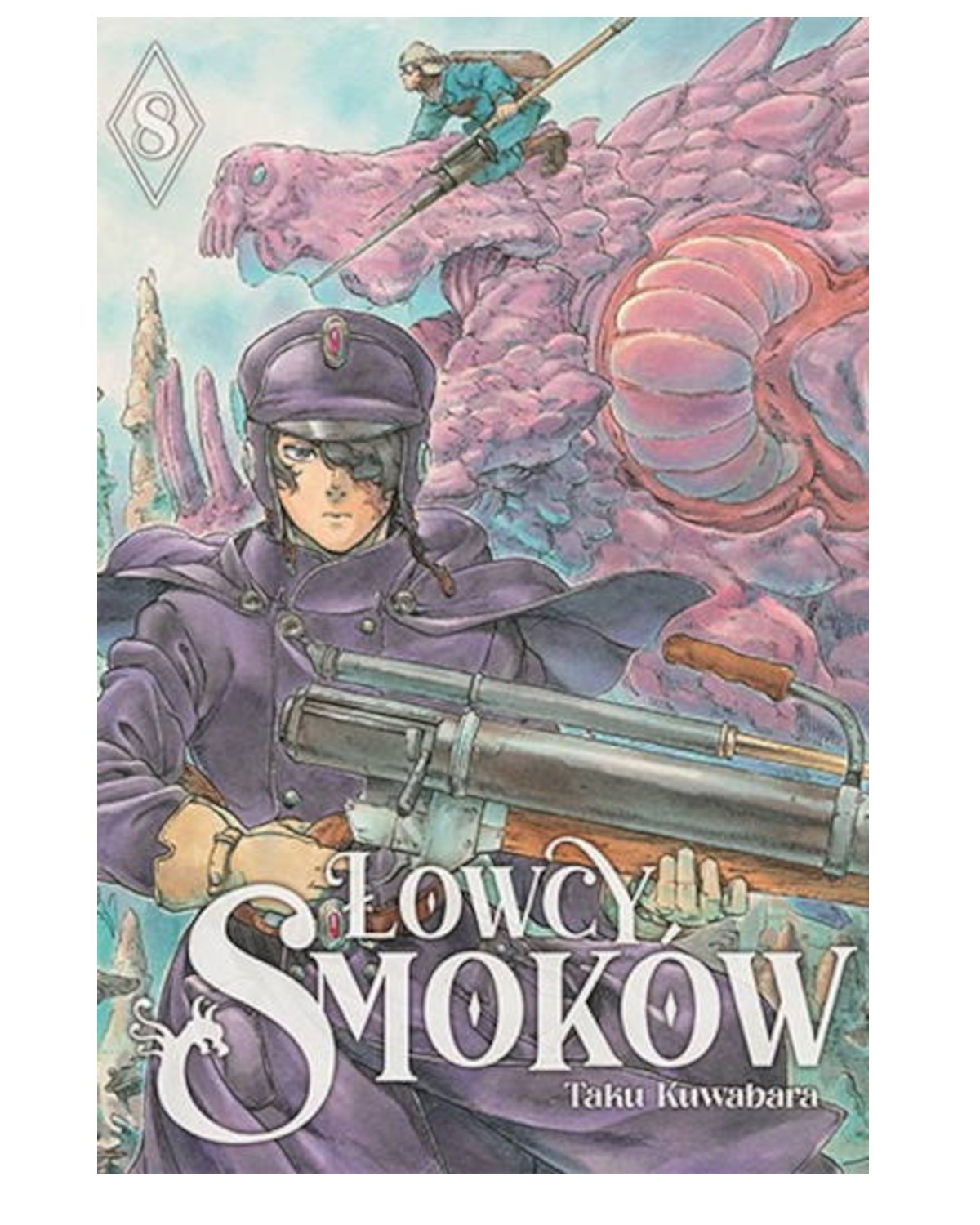 Łowcy Smoków - tom 8 — okładka mangi