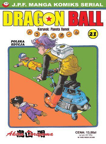 Okładka mangi Manga - Dragon Ball tom 21