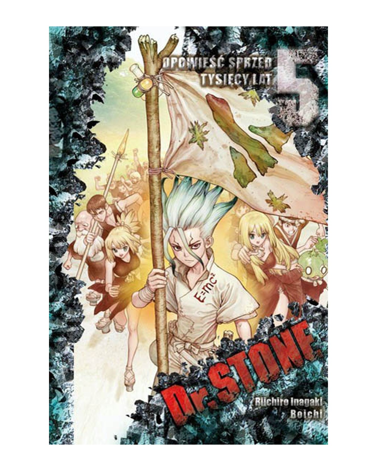 Dr. Stone - Tom 5 — okładka mangi