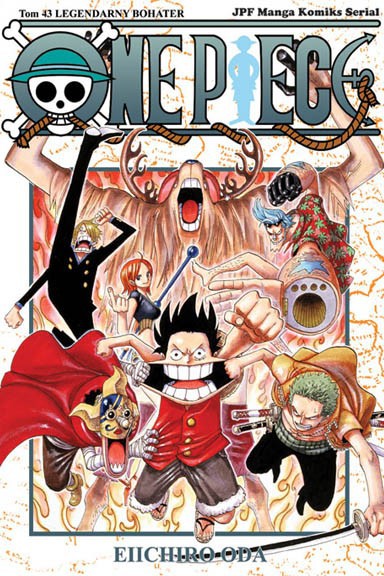 Okładka mangi Manga One Piece tom 43