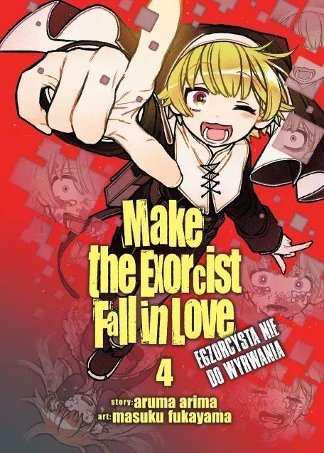 Make The Exorcist Fall in Love. Egzorcysta nie do wyrwania - tom 4 — okładka mangi